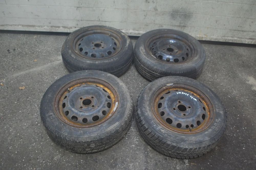 FELGI STALOWE + OPONY 2140141 4X100 ET49 5.5J OPEL CORSA C COMBO 175/65R14