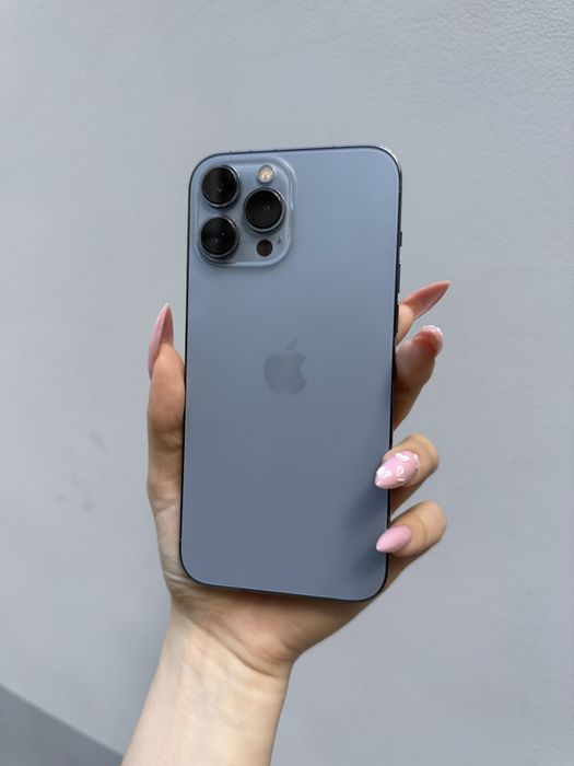 Used iPhone 13 Pro Max 128gb Blue No Face