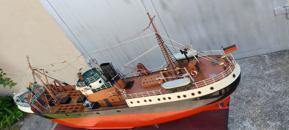 Model kutra rybackiego podświetlany
