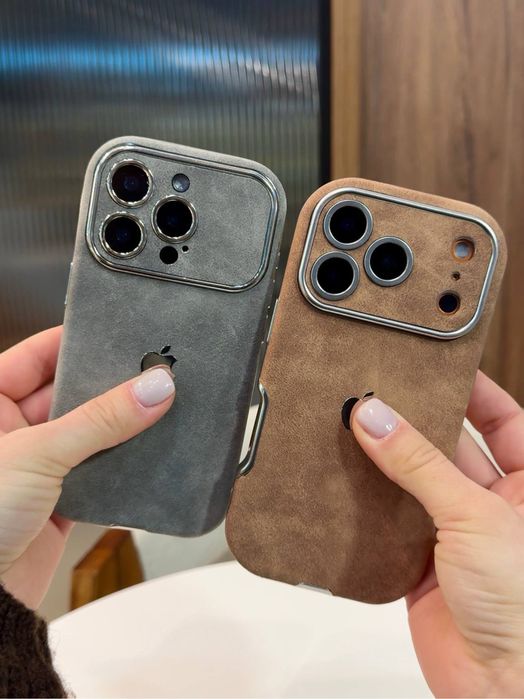 Чохол на Айфон 17 про макс та інші, велюровий чехол для iphone pro max