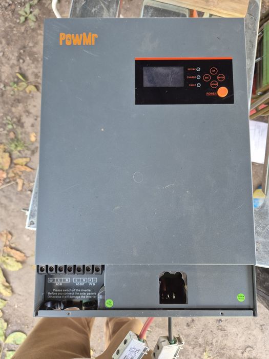 Гібридний інвертор PowMr 5.5 кВт 48V MPPT 500V, паралельний