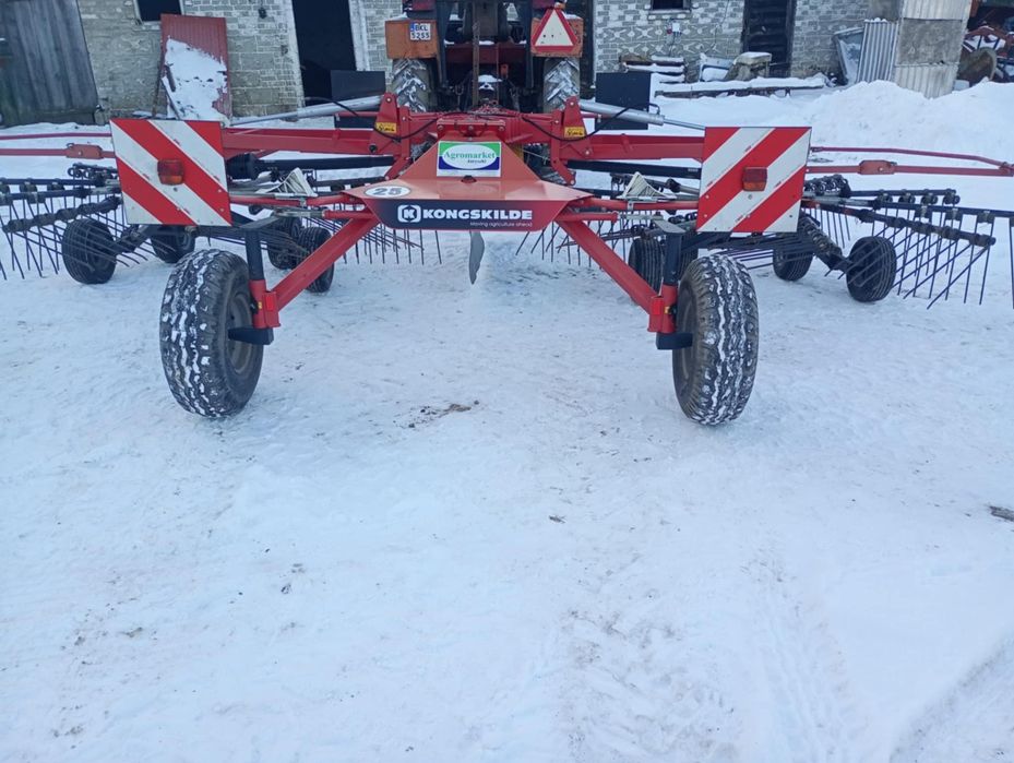 Zgrabiarka dwukaruzelowa kongskilde R655ASL 2018rok