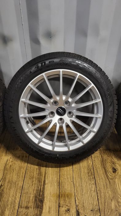 Felgi Koła Audi 17" 5x112 z oponami 225/50 R17 Nowy model A5 S5 F5 A4 S4 B9 B8