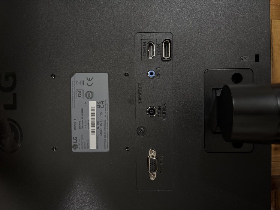 Monitor LG 24MP60G-B 24” IPS Full HD