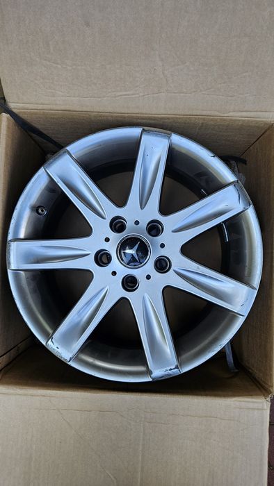 Felgi Aluminiowe Alessio 16" 7.5J ET35 Mercedes 5x112 (Komplet)