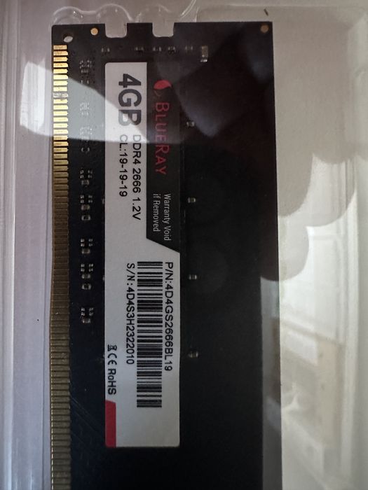 Asus Prime H410-R + Intel i5 10400F + 2x4gb DDR4 2666