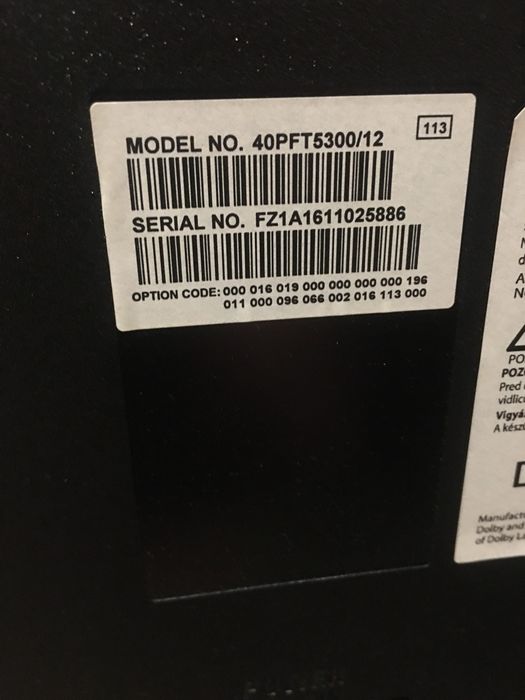 Плазма  Phillips 40PFT5300/12 диагональ 100см.