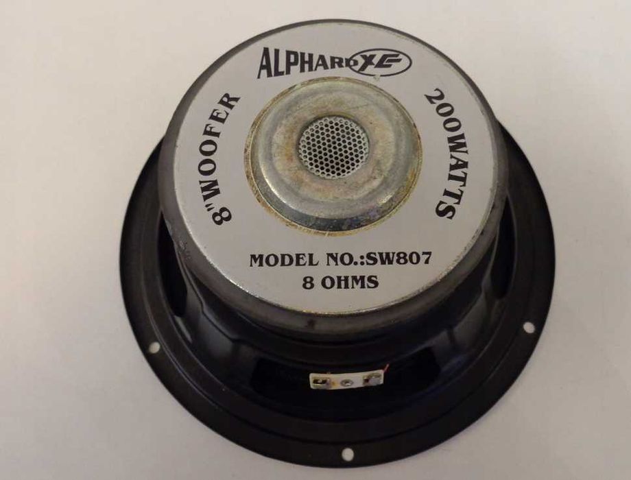 Głośnik Alphard SW807 niskotonowy subwoofer
