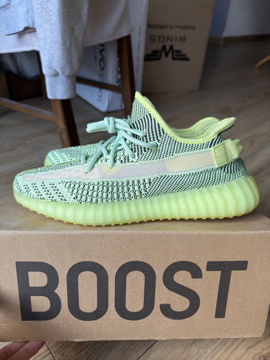 Adidas Yeezy Boost 350 V2 Yeezreel buty sneakersy zielone 44