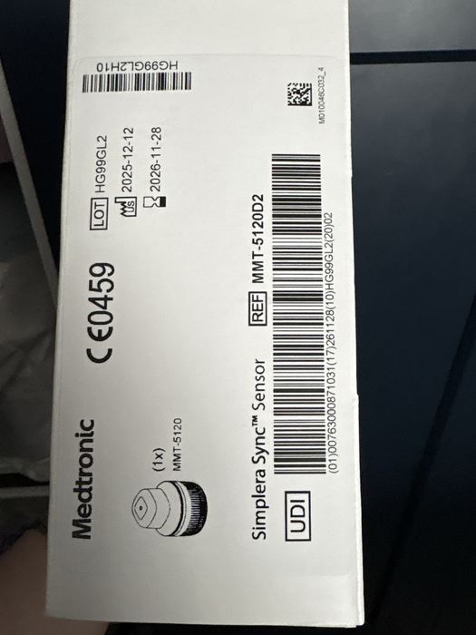 Sensor Simplera Sync do pompy Medtronic 780 1 sztuka długi termin