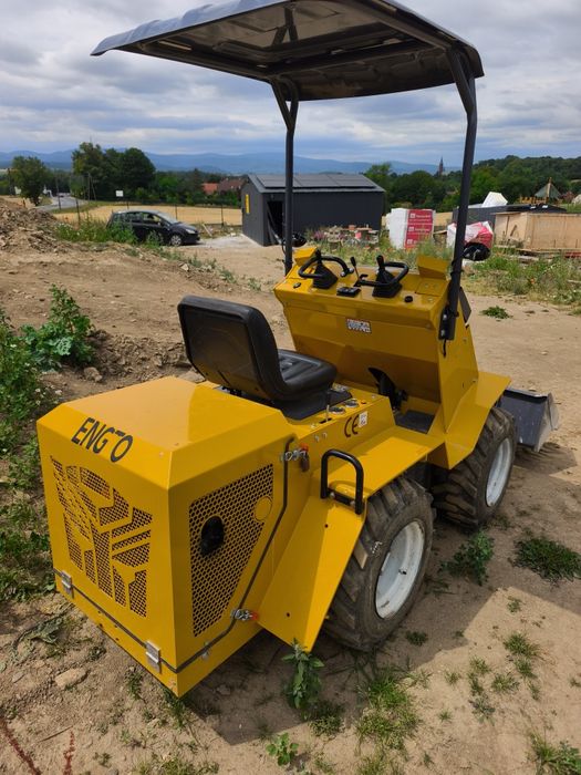 Mini ładowarka Skid Steer Loader - 1Ton - silnik diesel Koop