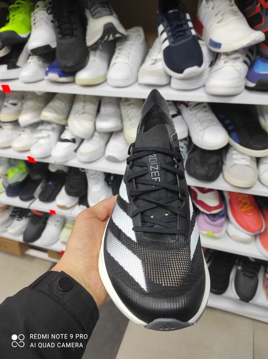 ОРИГІНАЛ 100% Кросівки Adidas Adizero Takumi Sen 10 Shoes - Black 43