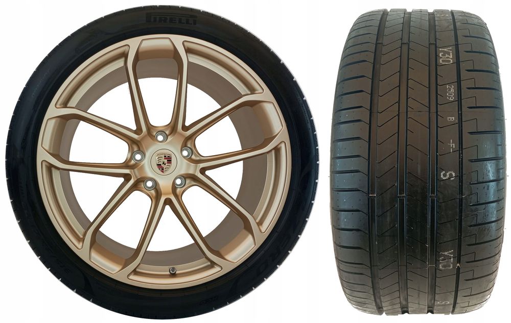 4x koła letnie 22 5x130 porsche cayenne 9y felgi cforged kute ! nowe lato