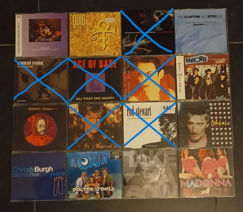 77 CD Singles (parte III) Pop/Rock (algumas raridades)