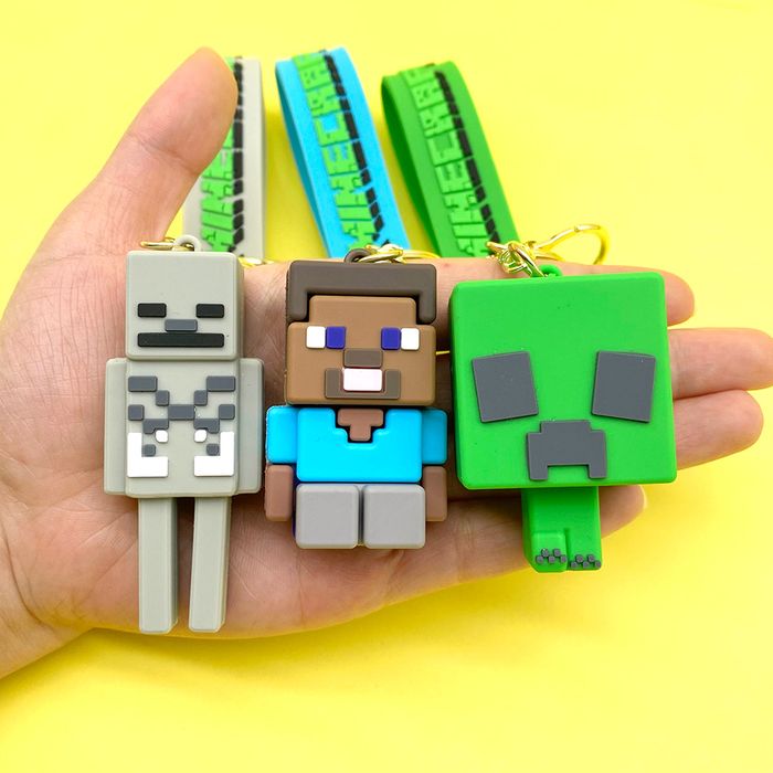 Zawieszka Breloczek do kluczy lub torebki Minecraft Idealny na Prezent