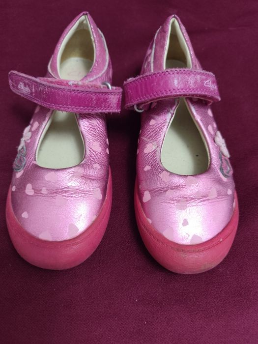buty dla dziewczynki stan zadowalający 28,5, Clarks.