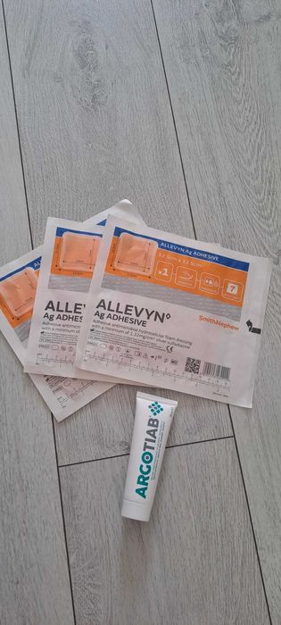 Plastry odleżynowe z jonami srebra