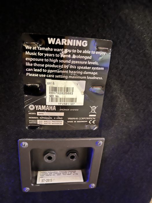 Zestaw naglośnieniowy  ADS1400Lx + 4 kolumny Yamaha 400W i dodatkowo  koncówka ATX-1200