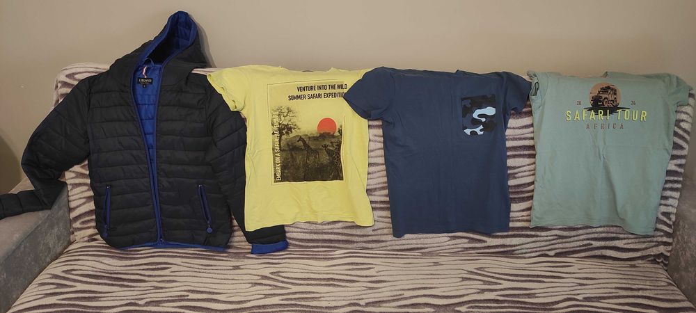 Pakiet ubrań dla chłopca 10-12 lat (Next, Decathlon, h&m, Pepco, etc)