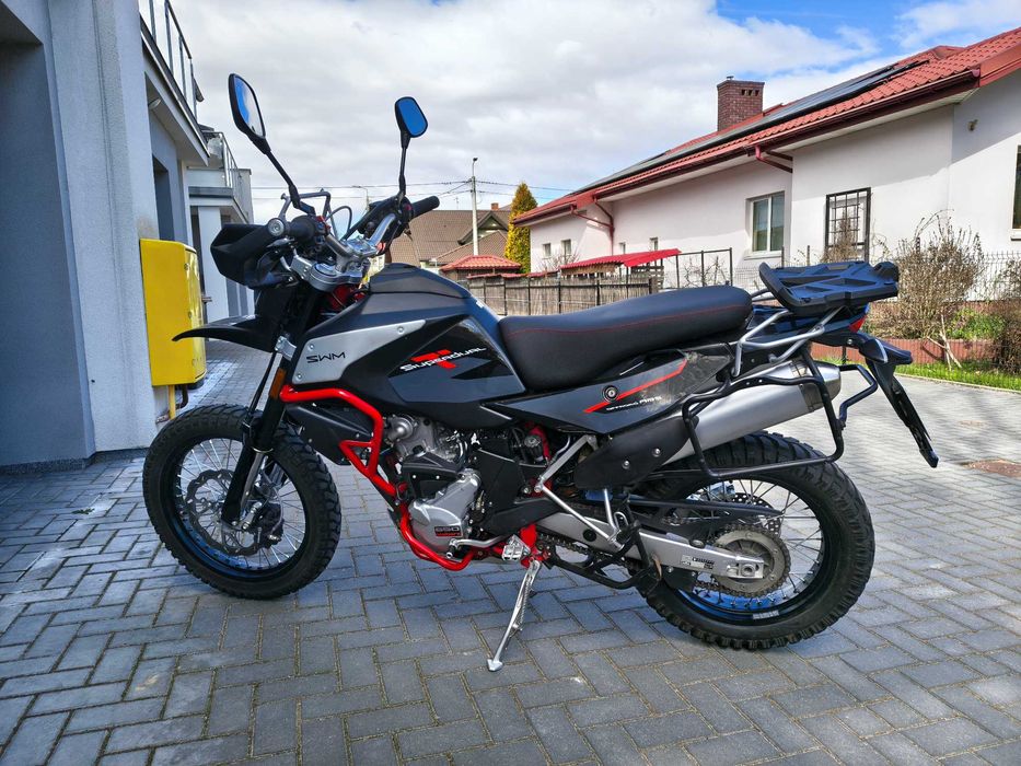 Motocykl SWM Superdual T 650, salon PL 2024