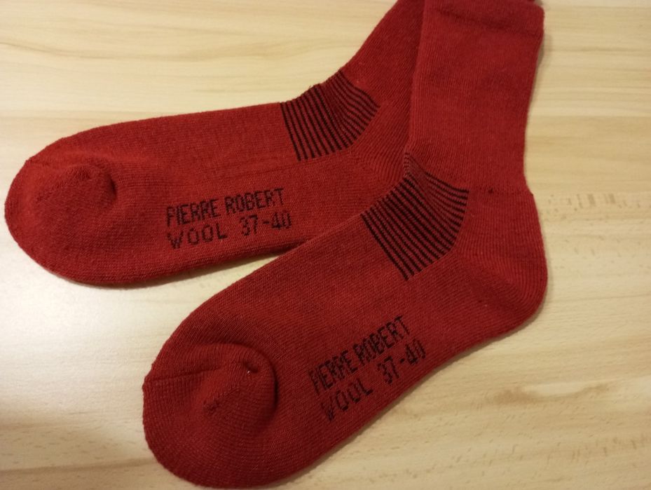 Pierre Robert wełniane turystyczne skarpety rozm. 37-40