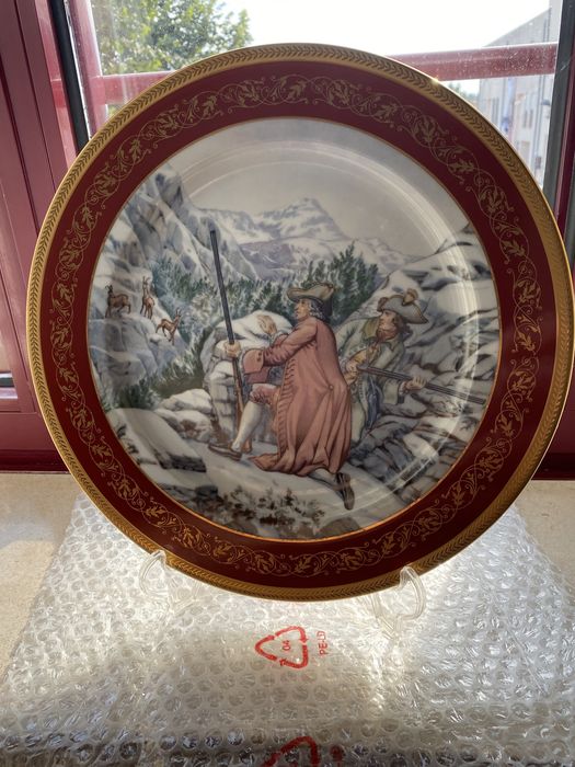 2 Pratos Porcelana La Chasse