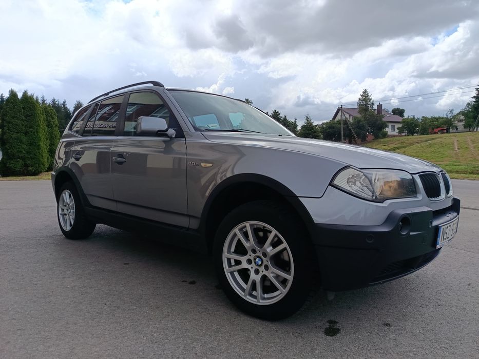 BMW X3 e83 2.0 D 150 km m47 z rozrządem z przodu 4x4,6 skrzynia/ cena na weekend