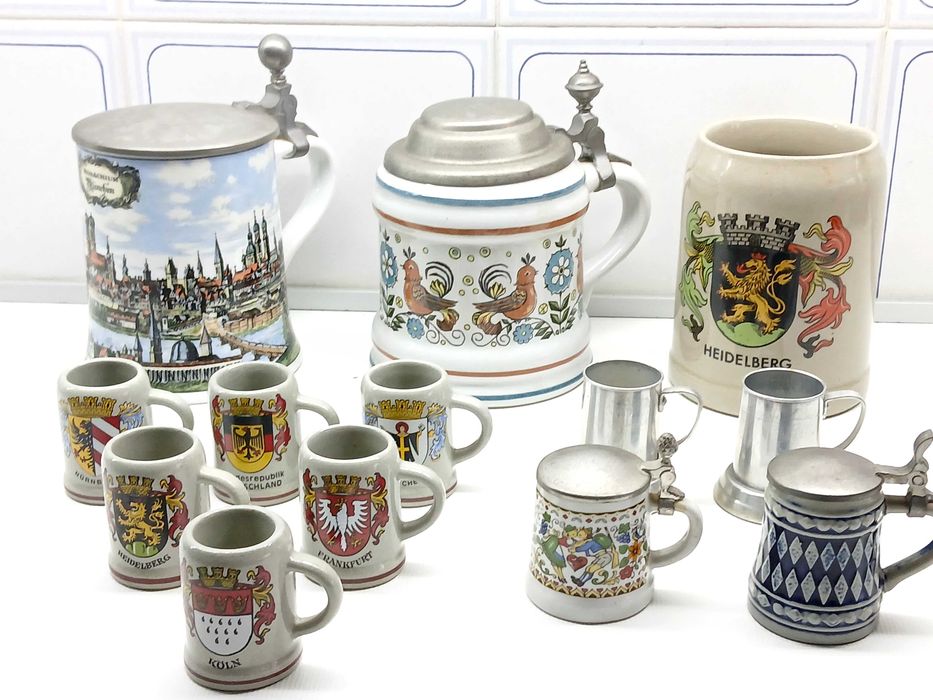 Colecção de canecas alemãs