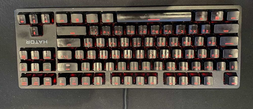 Клавиатура проводная с подсветкой HATOR