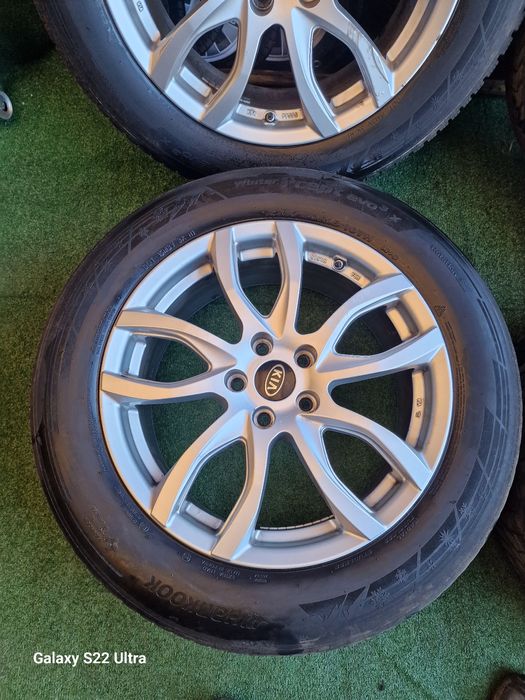 Koła zimowe 18 5×114.3 Kia Sorento Hyundai Santa Fe Orginał czujniki