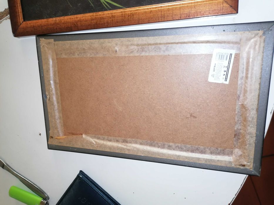 4 Quadros 32cm por 18cm decorativos Florados