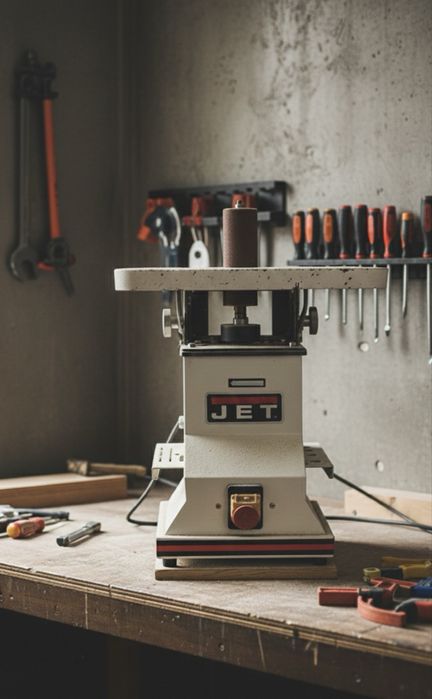 Lixadeira Oscilante de Fuso JET JBOS-5 (Como Nova) Profissional