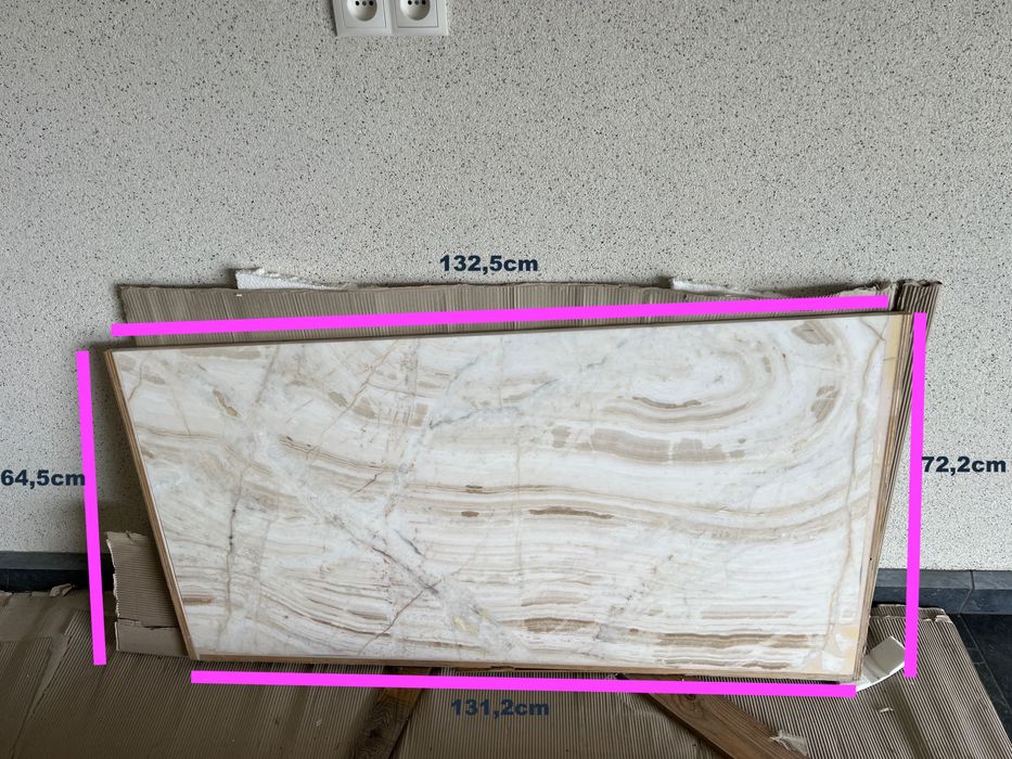Slab Onyx Kamien naturalny 64cm x 131cm