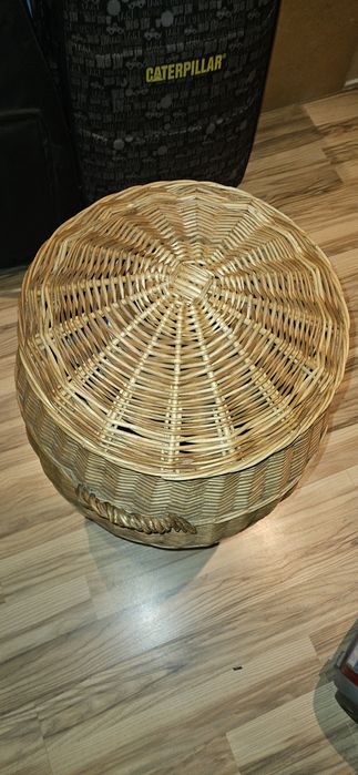 Kosz wiklinowy na pranie