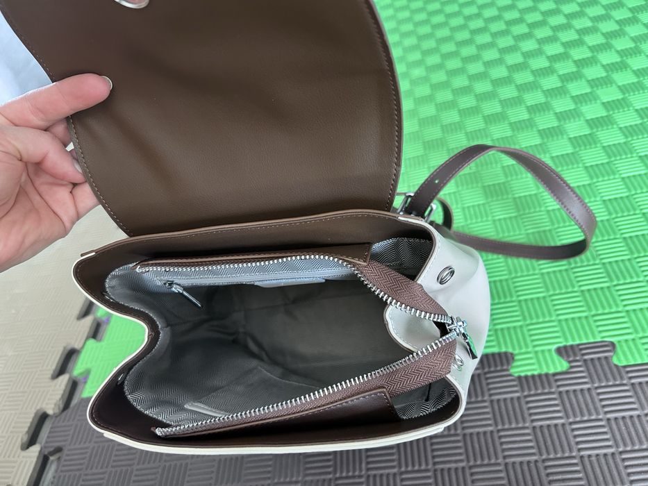 Шкіряний рюкзак сумка