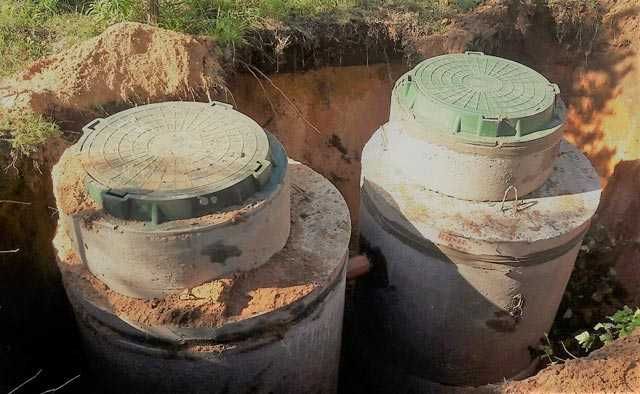 Септики під ключ , копання септика бетонні круги кольца кільця днища