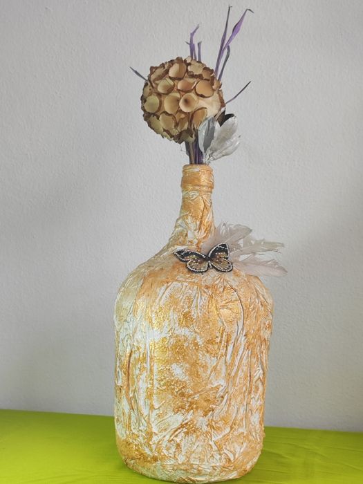 Vaso Borboleta Cobre
