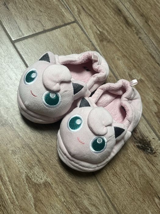 Papcie kapcie klapki papucie Pokemon h&m rozmiar 28/29