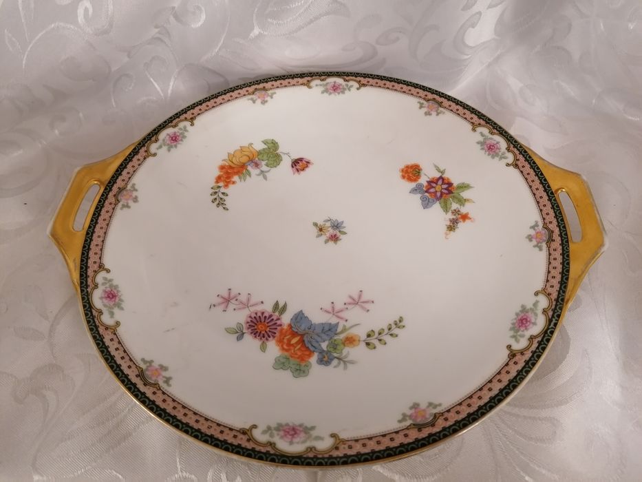 Piękna duża porcelanowa patera Thomas