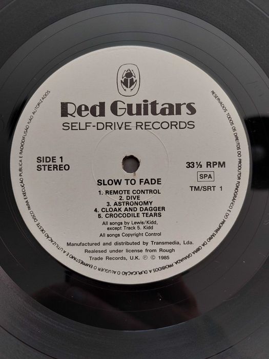 Vinil - Slow to Fade (ano de 1985)