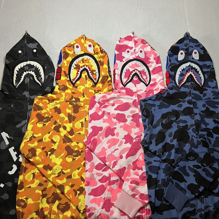 Зип худи Bape в размерах S-XL Новые,наличие на 1 фото, можно под заказ