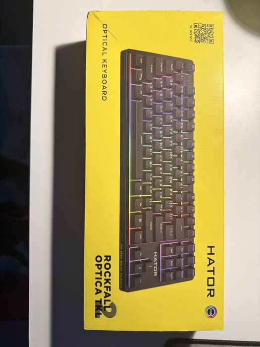 Клавіатура HATOR Rockfall 2 TKL Optica