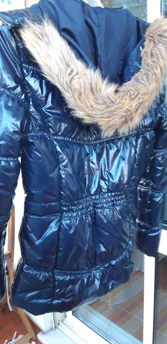 Quispo azul metalizado