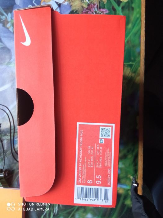 Футбольні бутси Nike vapor 16 academy