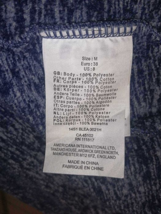 BENCH Haylo Bluza Damska Rozpinana M Oryginalna Super Stan