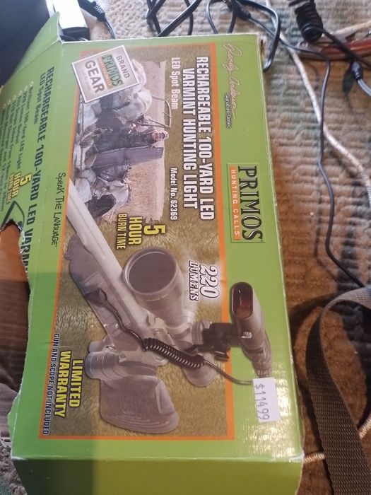 Projetor caça espera noturna com fixador