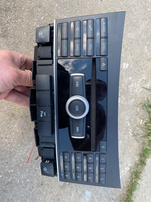 mercedes W212 W207 radio CD ladne