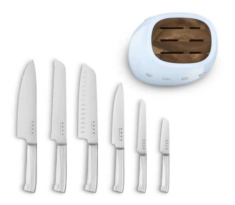 Conjunto de facas Smeg Novo