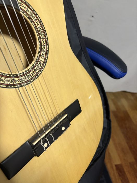 Guitarra Clássica de Estudo (Acompanha Capa Ritter e Palhetas)