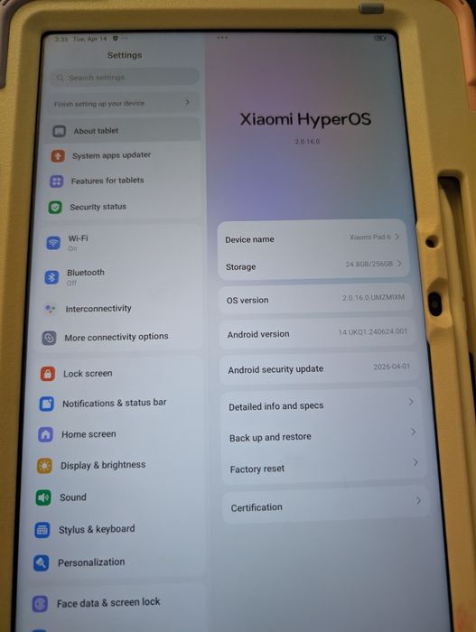 Xiaomi Mi Pad 6  8/256